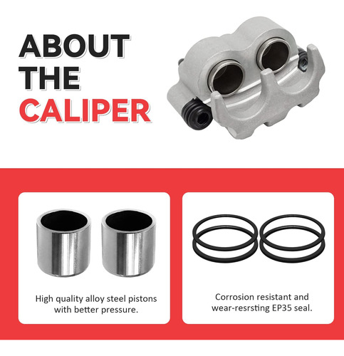 Calipera De Freno Trasero Para Polaris Rzr 1000 Xp, Rzr Rzr