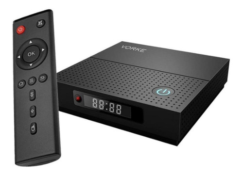 Tv box Vorke Z6 Plus estándar 4K 32GB negro