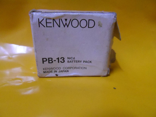 Adaptador De Pilhas Kenwood Pb-13 P/ 6 Pilhas Pouco Uso Ok