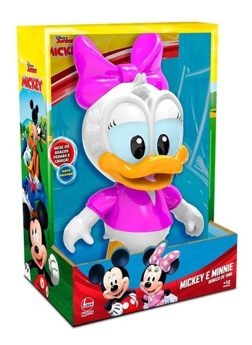 Boneco Figura Margarida 27cm Em Vinil Atóxico Líder Disney