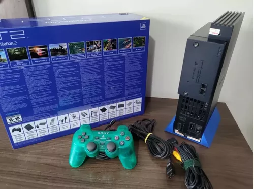 Playstation 2 Slim Original Desbloqueado com Defeito No Leitor