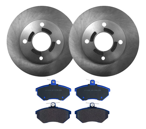 Discos Freno Con Pastillas Gtx Para Chery Fullwin 2011 2020