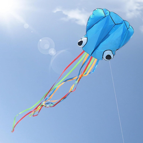 Cometa Pulpo Grande Juego Aire Libre Cometa Fácil De Volar