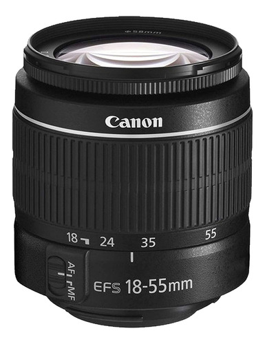 Câmera Dslr Canon Eos 4000d/rebel T100 Com Lente 18-55 Mm 64