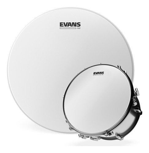 Parche Para Tom De Bateria Evans 16 G2 Arenado Capa Doble