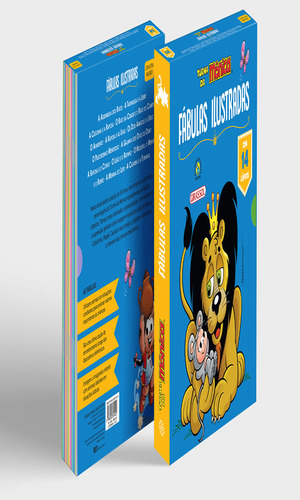 Turma Da Mônica Box Fábulas Ilustradas, De Sousa, Mauricio De. Turma Da Mônica, Vol. 1. Editorial Girassol, Capa Mole, Edição 2022-01-01 00:00:00 Em Português