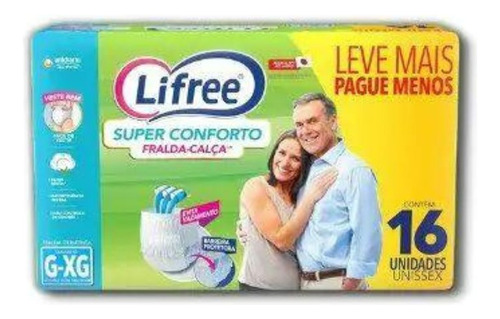 Fralda Geriátrica Roupa Intima Calcinha Cueca 16 Un G/xg