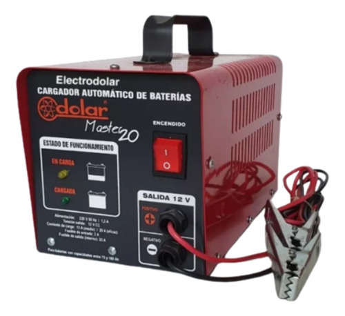 Cargador De Baterías De Flote (automático) Master 20 Dólar