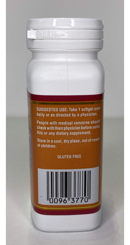 Trader Joe Coq10 Qh Ubiquinol Absorción Mejorada 100mg 60 S