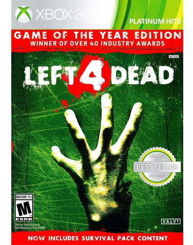 Left 4 Dead Edicion Juego Del Año Xbox 360/one  (d3 Gamers)