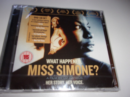 Cd Dvd Nina Simone What Happened Miss Simone Europeo L51 
