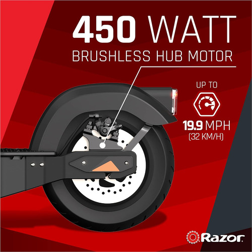 Razor C45 Scooter Eléctrico De Hasta 19.9 Mph Con Control De