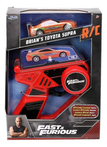 Jada Fast & Furious 1:55 Toyota Supra Rc Coche De Control Remoto
