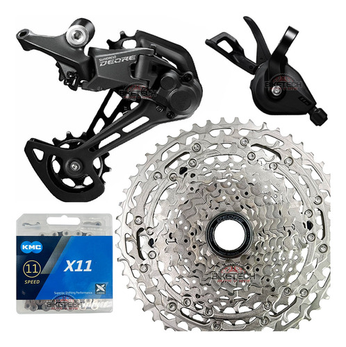 Grupo Shimano Deore M5100 11v 11-51 Sin Bielas