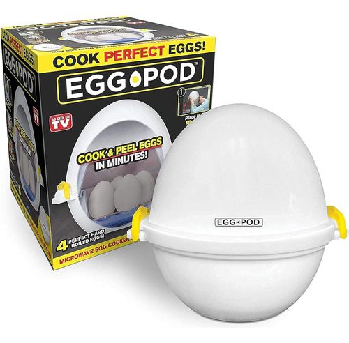 Eggpod By Egg Cooker Maquina Inalambrica De Duros Para Micro