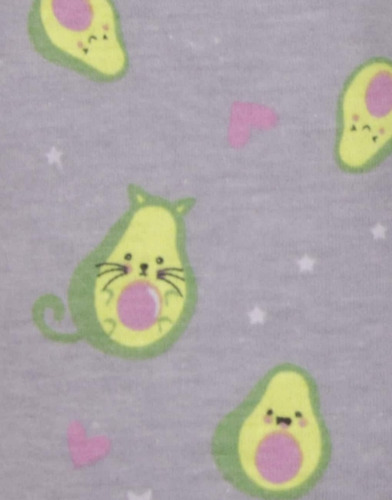 Pantufla Estampado Aguacate, Ptu1076, Para Dama, Twins
