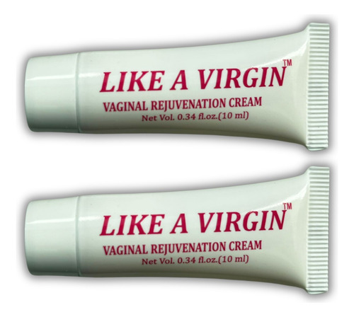 2 Piezas Crema Estrechadora Vaginal Like A Virgin 10ml Sin Sabor
