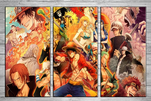 Oferta Cuadros Modernos One Piece Posters 75x45 Cm N2