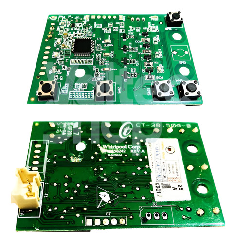 Placa Interface Lavadora Brastemp Bwj11a Bws11a W10863669 127/220v