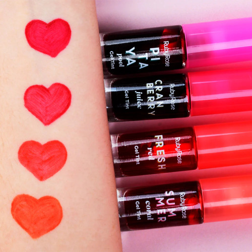 Gel Tinta De Labios Ruby Rose Color Fresh Red Hb-555/1 Color Pitaya