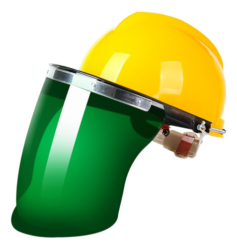 Tapa De Soldadura Protector Facial Lente De Pc Verde