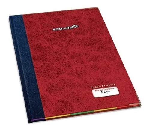 Libro Estrella Florete Frances 144 Hojas, 34.9x23.7 /vc