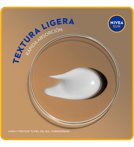 Protector Solar Facial Nivea Sun Control De Brillo Fps50+