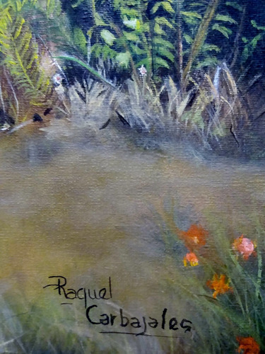 Paisaje - Cuadro Hiperrealista Al Óleo (Usado)