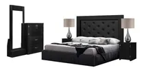 Comprar Recamara Minimalista 5pzs Matrimonial Queen Size Moderna Msi