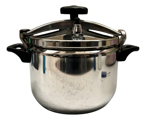 Olla A Presión Boma Bm-pc09s Capacidad 9 Litros Color Plateado