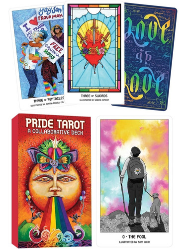 Imagem 2 de 7 de Pride Tarot A Collaborative Deck Original Lacrado