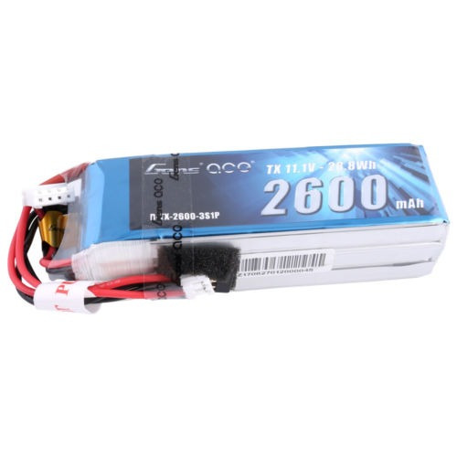 2600mah 11.1v 3s Lipo Batería Tx Para Spektrum Dx9 Dx8 Dx7s 