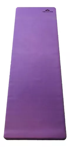 Colchoneta Caucho Tecnotips Mat Yoga Pilates Ejercicios Cor Violeta