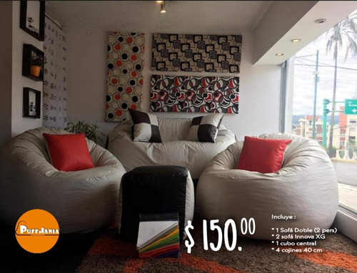 Imagen 3 de 7 de Juego Sala,sofas,mueble,puff,sillon Para Casa,departamento