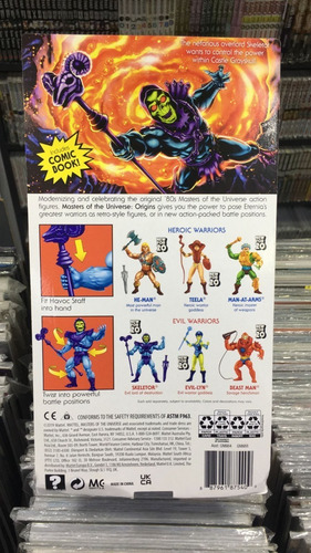 Imagen 2 de 3 de Skeletor Retro Play Master Of The Universe - Original