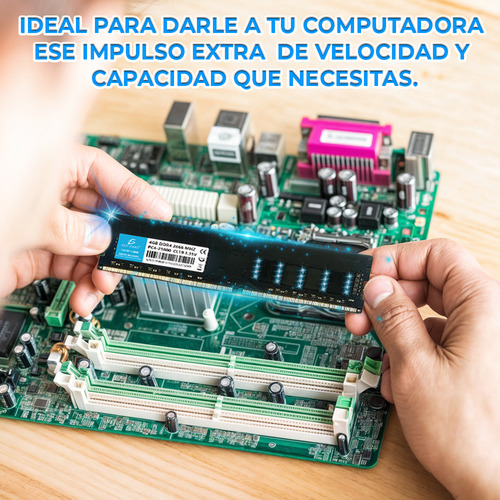 Memoria Ram Ddr4 4gb 2666 Mhz Pc4-25600 Cl19 1.35v 3.2gbps