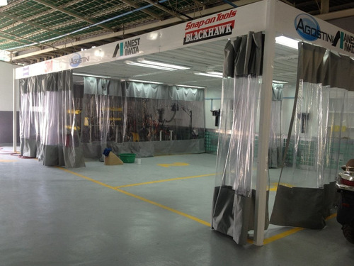 Cabinas Pintura Automotriz, Áreas Express Para 2 Puestos