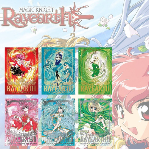 Magic Knight Rayearth Completo Vol 1 Y Vol 2  -ivrea