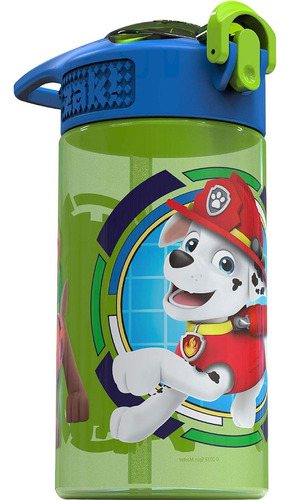 Botella de plástico Zak Designs Paw Patrol con capacidad de 473.176mL paw patrol color paw patrol