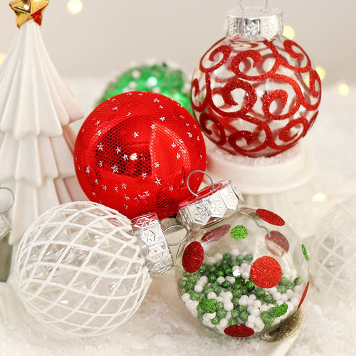 (b) Adornos De Bolas Navideñas, Decoración Para Fiestas En C