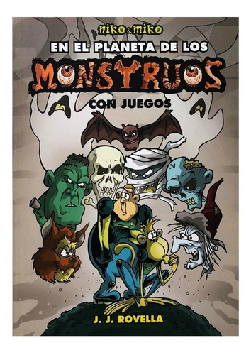 Imagen 1 de 1 de Niko Y Miko Planeta De Los Monstruos Con Juegos - Albatros