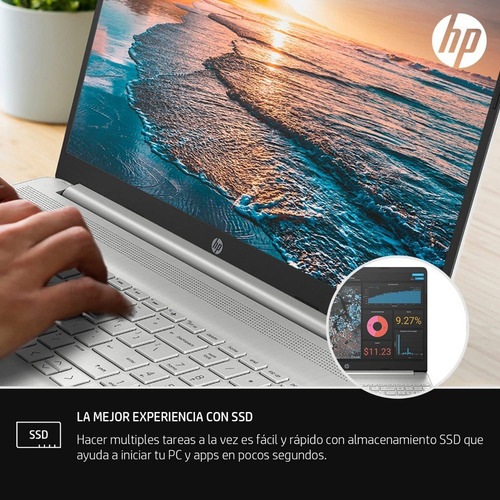 Imagen 10 de 10 de Notebook Hp Amd Ryzen 3 128gb Ssd Ram 4gb Fullhd Windows