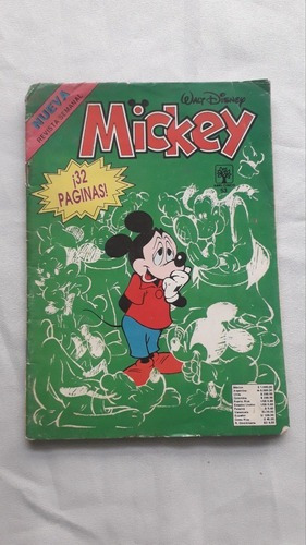 Historieta Comic Antiguo * Mickey * N° 53 Edit Abril 