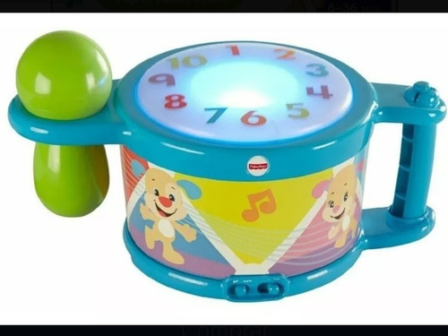 Imagen 6 de 8 de Tambor Toca Y Aprende De Fisher Price. En 40 Vrds.