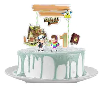 Comprar Kit Imprimible Adorno De Torta Personalizado Gravity Falls
