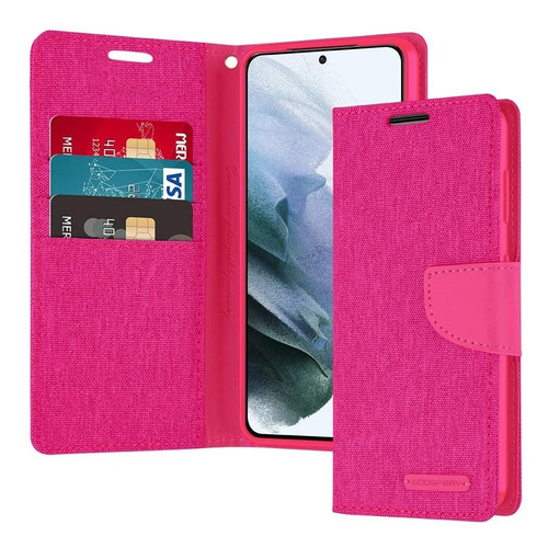 Imagen 1 de 6 de Funda Moto G8 Play Mercury Goospery Canvas Diary