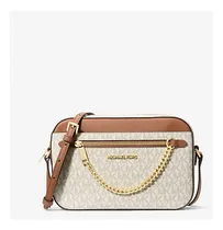 Comprar Bolso Bandolera Jet Set De Michael Kors, Color Vainilla