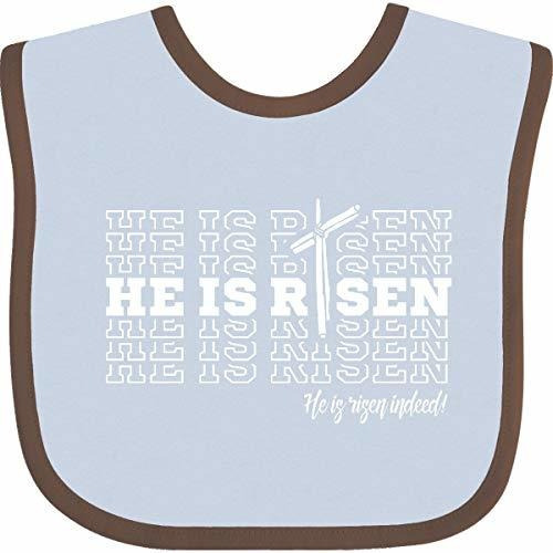 Baberos Para Bebé Inktastic He Is Risen Mirror Words Baby Bi