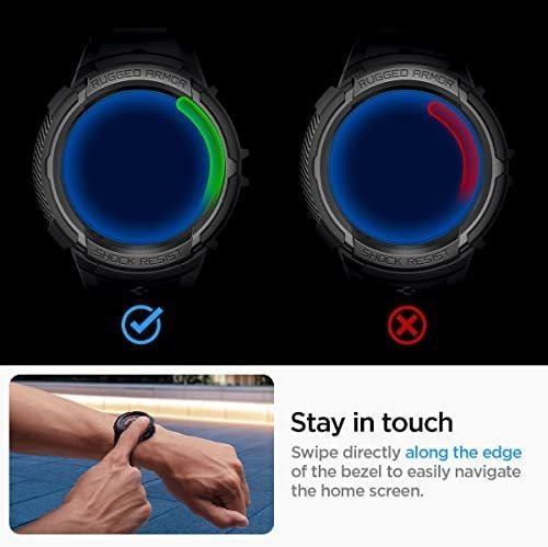 Imagen 3 de 9 de Funda Malla Spigen Rugged Armor Pro Galaxy Watch 5 Pro