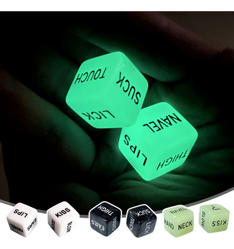 Para 1 Par De Dados Luminosos De Amor, Juegos Sexuales Para
